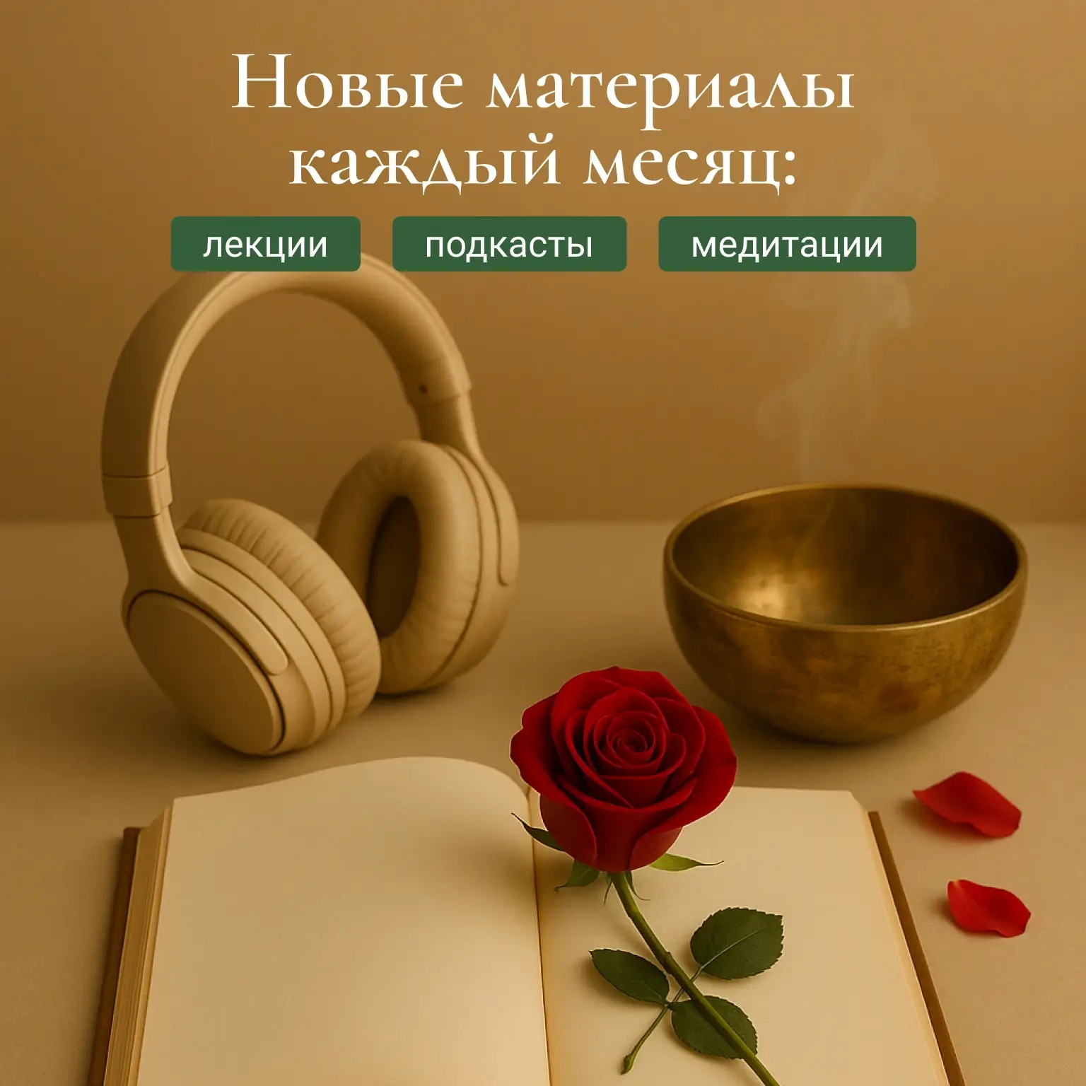 Новые материалы каждый месяц